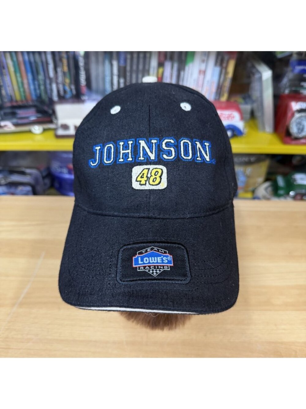 Vintage Jimmie Johnson 48 Lowe’s NASCAR Hat Winner’s Circle Strapback Cap